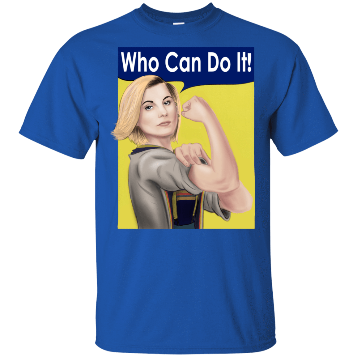 T-Shirts Royal / S Who Can Do It T-Shirt