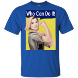 T-Shirts Royal / S Who Can Do It T-Shirt