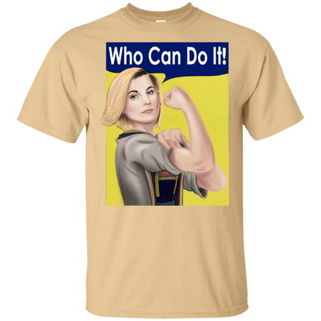 T-Shirts Vegas Gold / S Who Can Do It T-Shirt