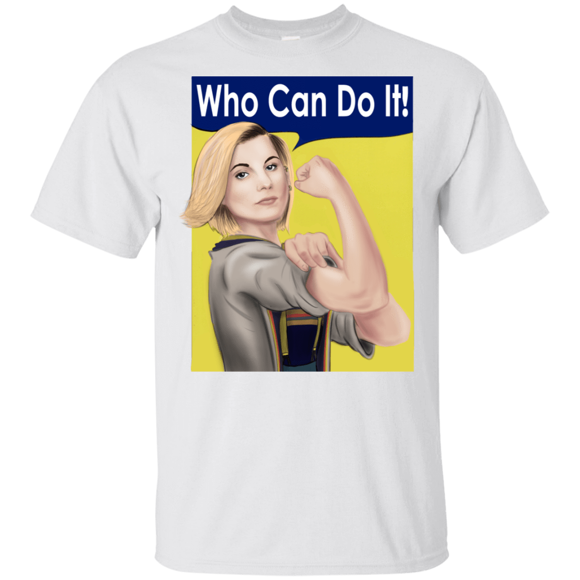 T-Shirts White / S Who Can Do It T-Shirt