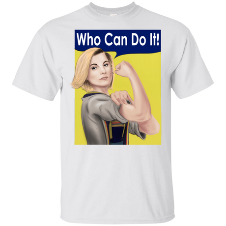 T-Shirts White / S Who Can Do It T-Shirt