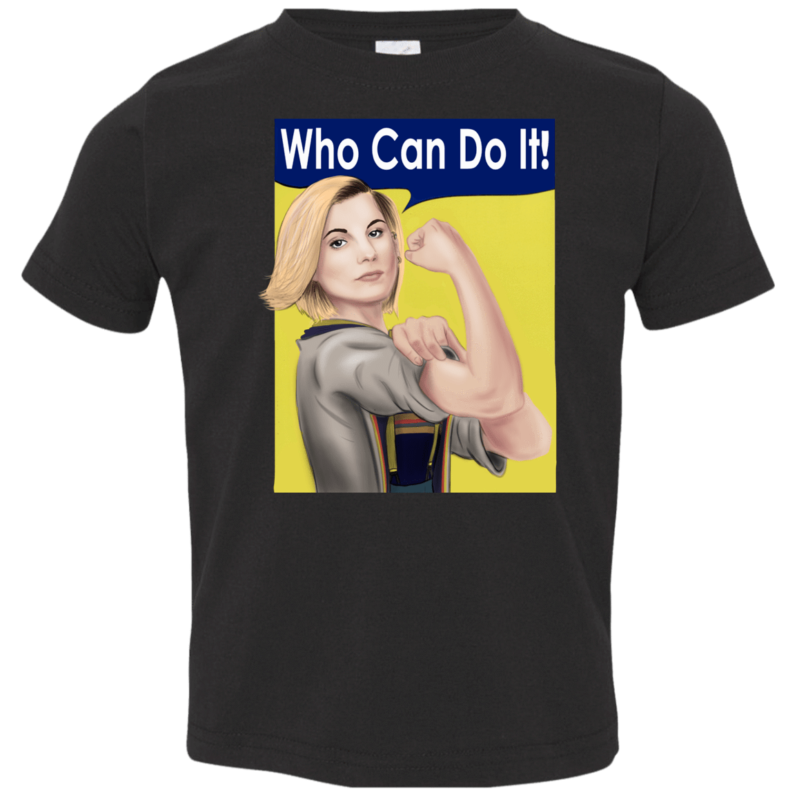T-Shirts Black / 2T Who Can Do It Toddler Premium T-Shirt