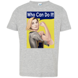 T-Shirts Heather Grey / 2T Who Can Do It Toddler Premium T-Shirt