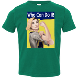 T-Shirts Kelly / 2T Who Can Do It Toddler Premium T-Shirt