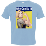 T-Shirts Light Blue / 2T Who Can Do It Toddler Premium T-Shirt