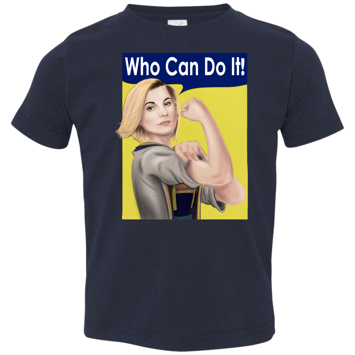 T-Shirts Navy / 2T Who Can Do It Toddler Premium T-Shirt