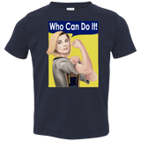 T-Shirts Navy / 2T Who Can Do It Toddler Premium T-Shirt