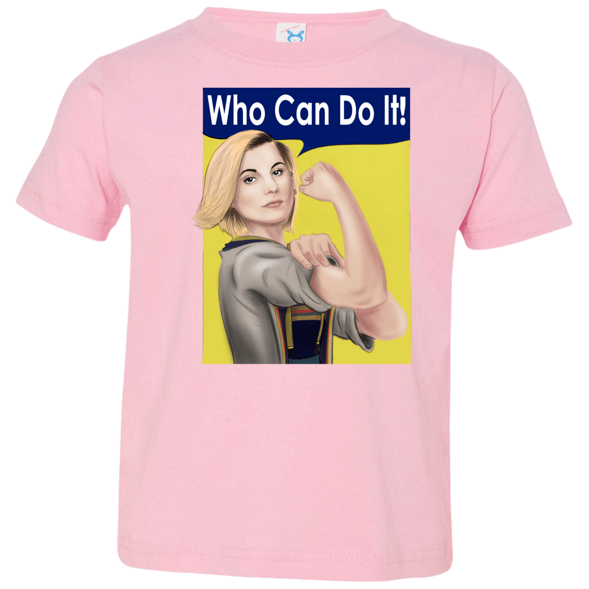 T-Shirts Pink / 2T Who Can Do It Toddler Premium T-Shirt