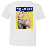 T-Shirts White / 2T Who Can Do It Toddler Premium T-Shirt