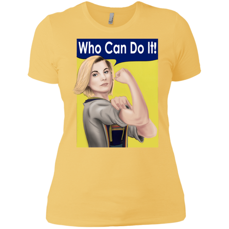 T-Shirts Banana Cream/ / X-Small Who Can Do It Women's Premium T-Shirt