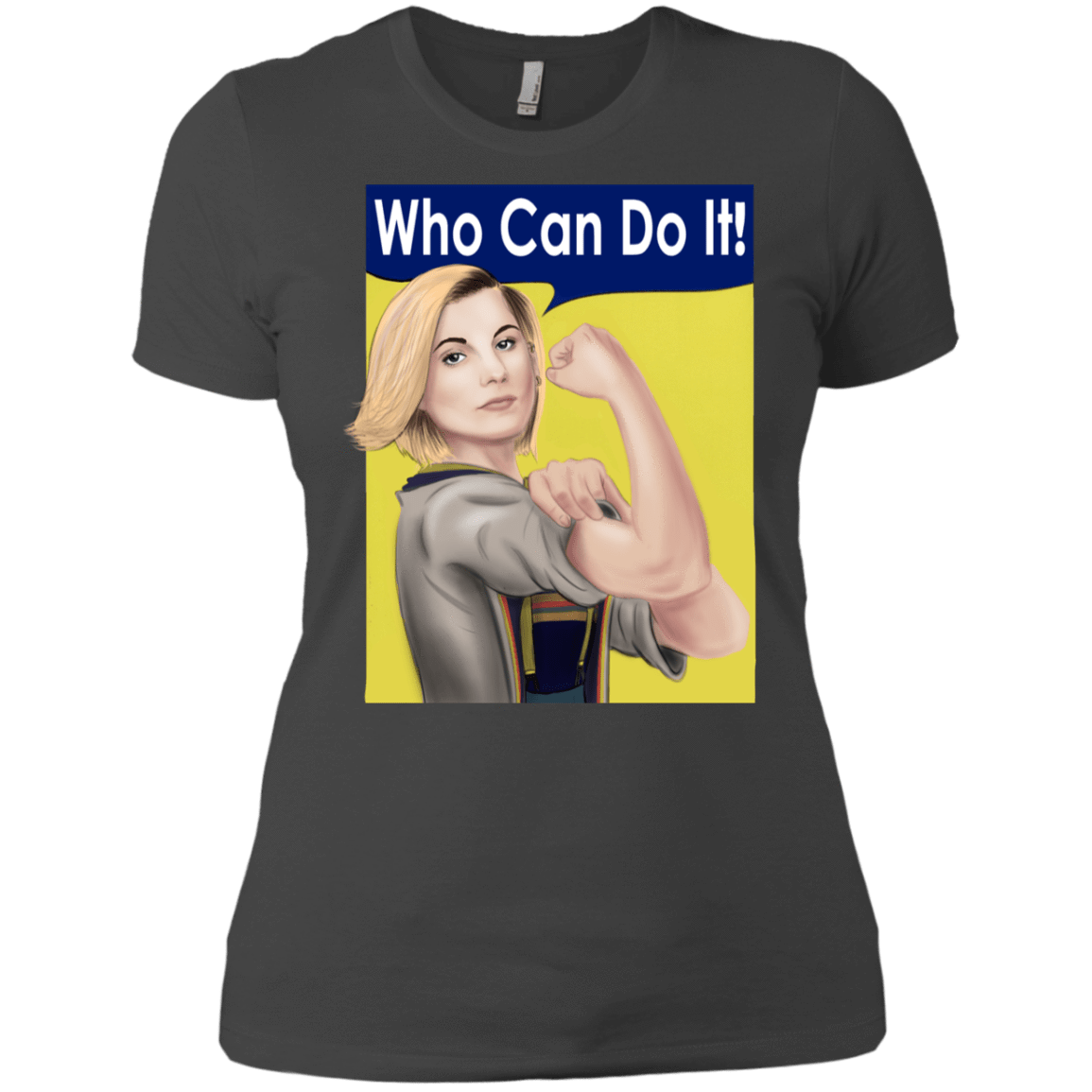 T-Shirts Heavy Metal / X-Small Who Can Do It Women's Premium T-Shirt