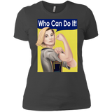 T-Shirts Heavy Metal / X-Small Who Can Do It Women's Premium T-Shirt