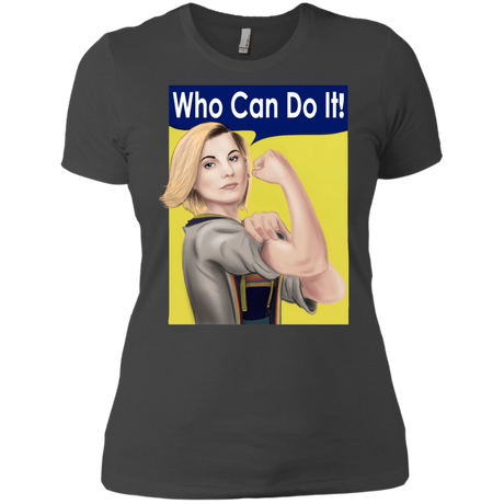 T-Shirts Heavy Metal / X-Small Who Can Do It Women's Premium T-Shirt