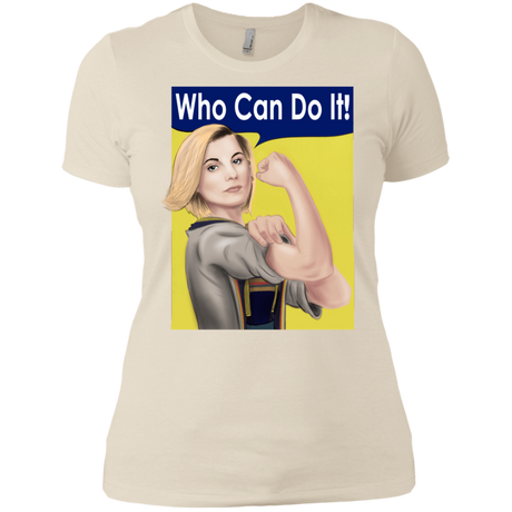 T-Shirts Ivory/ / X-Small Who Can Do It Women's Premium T-Shirt