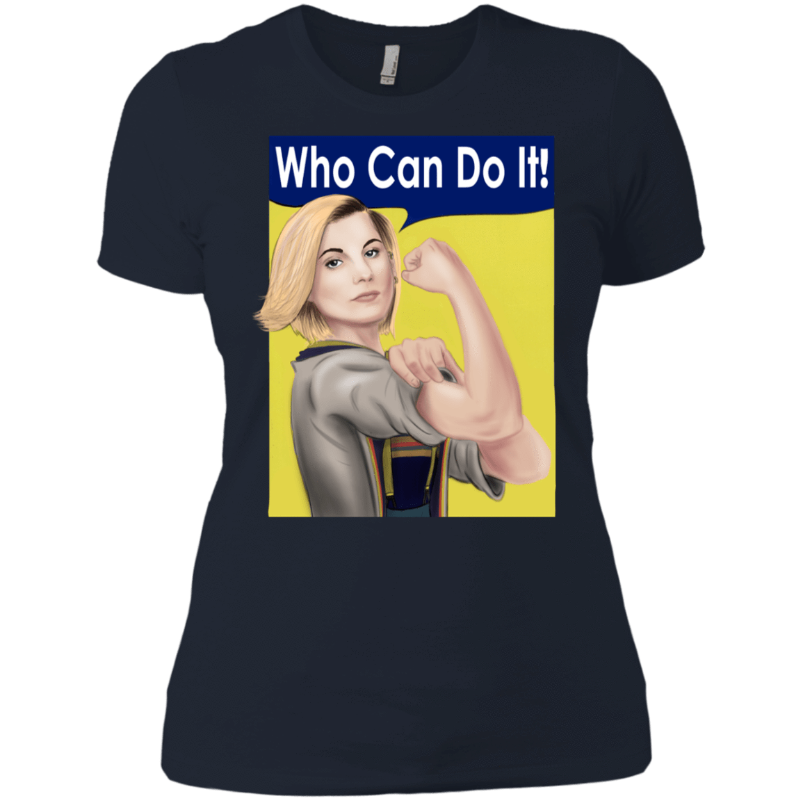 T-Shirts Midnight Navy / X-Small Who Can Do It Women's Premium T-Shirt