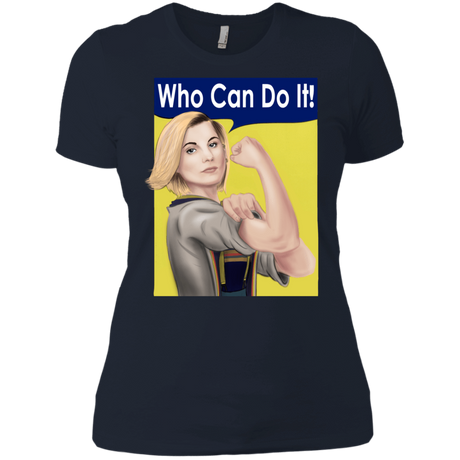 T-Shirts Midnight Navy / X-Small Who Can Do It Women's Premium T-Shirt
