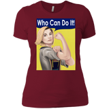 T-Shirts Scarlet / S Who Can Do It Women's Premium T-Shirt