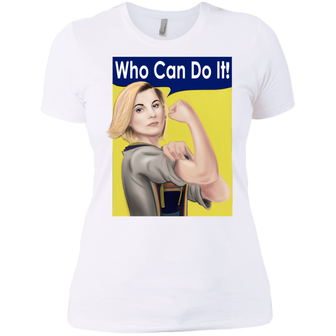 T-Shirts White / X-Small Who Can Do It Women's Premium T-Shirt
