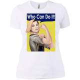 T-Shirts White / X-Small Who Can Do It Women's Premium T-Shirt