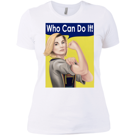 T-Shirts White / X-Small Who Can Do It Women's Premium T-Shirt