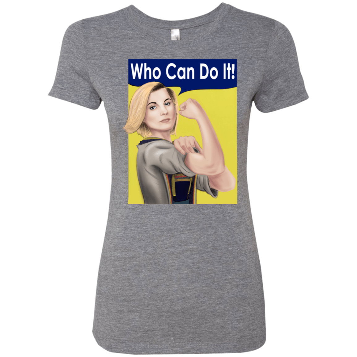 T-Shirts Premium Heather / S Who Can Do It Women's Triblend T-Shirt