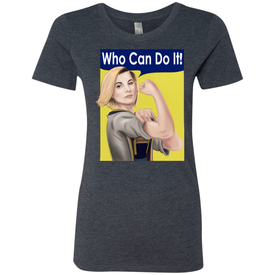 T-Shirts Vintage Navy / S Who Can Do It Women's Triblend T-Shirt