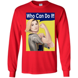 T-Shirts Red / YS Who Can Do It Youth Long Sleeve T-Shirt