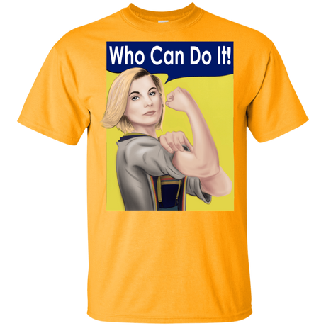 T-Shirts Gold / YXS Who Can Do It Youth T-Shirt