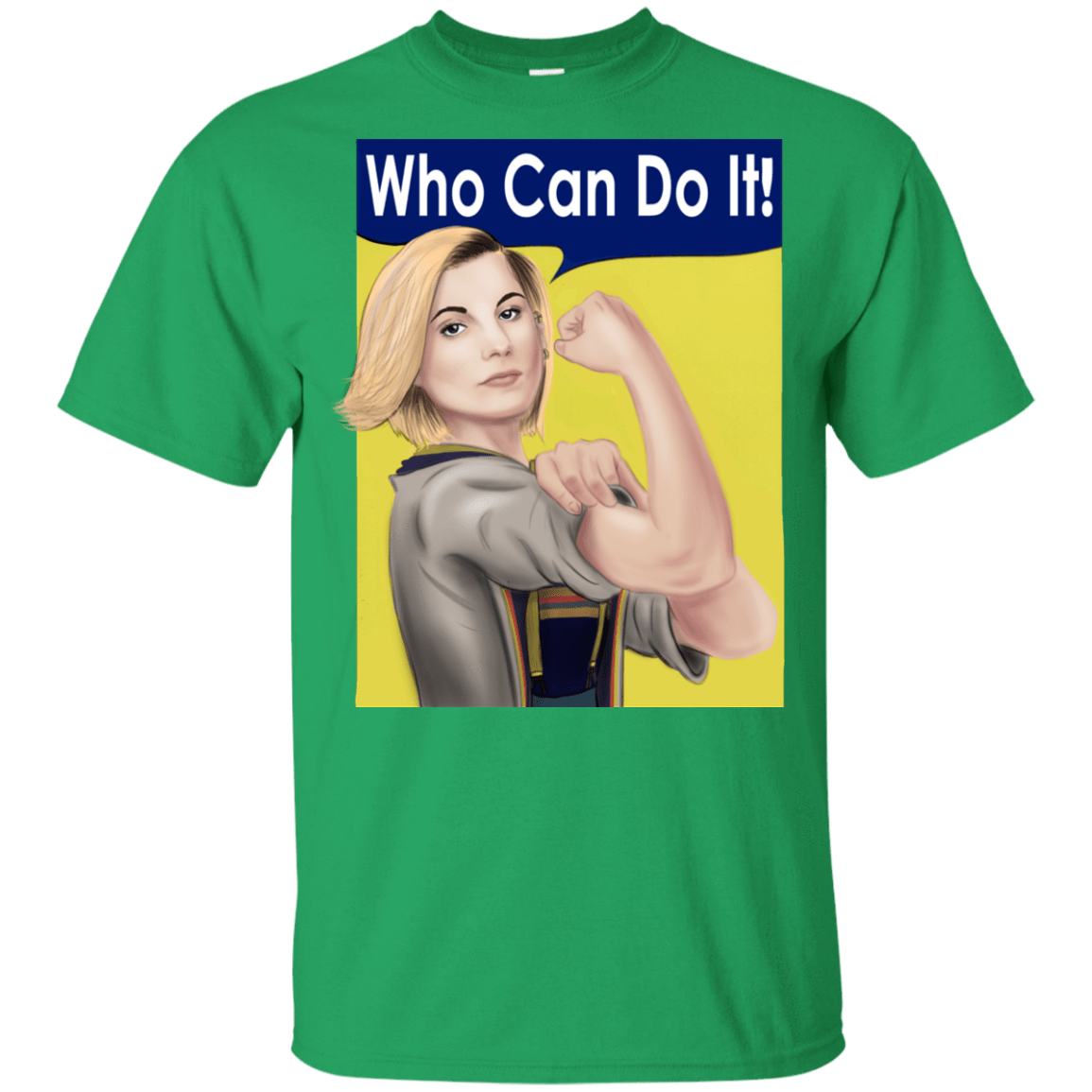 T-Shirts Irish Green / YXS Who Can Do It Youth T-Shirt
