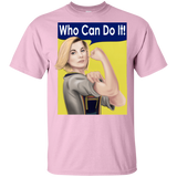 T-Shirts Light Pink / YXS Who Can Do It Youth T-Shirt