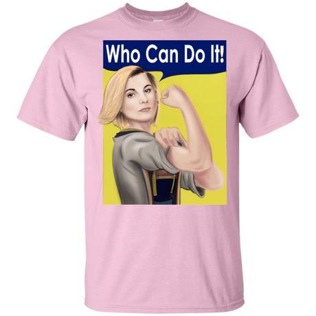 T-Shirts Light Pink / YXS Who Can Do It Youth T-Shirt