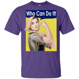 T-Shirts Purple / YXS Who Can Do It Youth T-Shirt