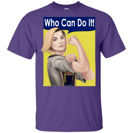 T-Shirts Purple / YXS Who Can Do It Youth T-Shirt