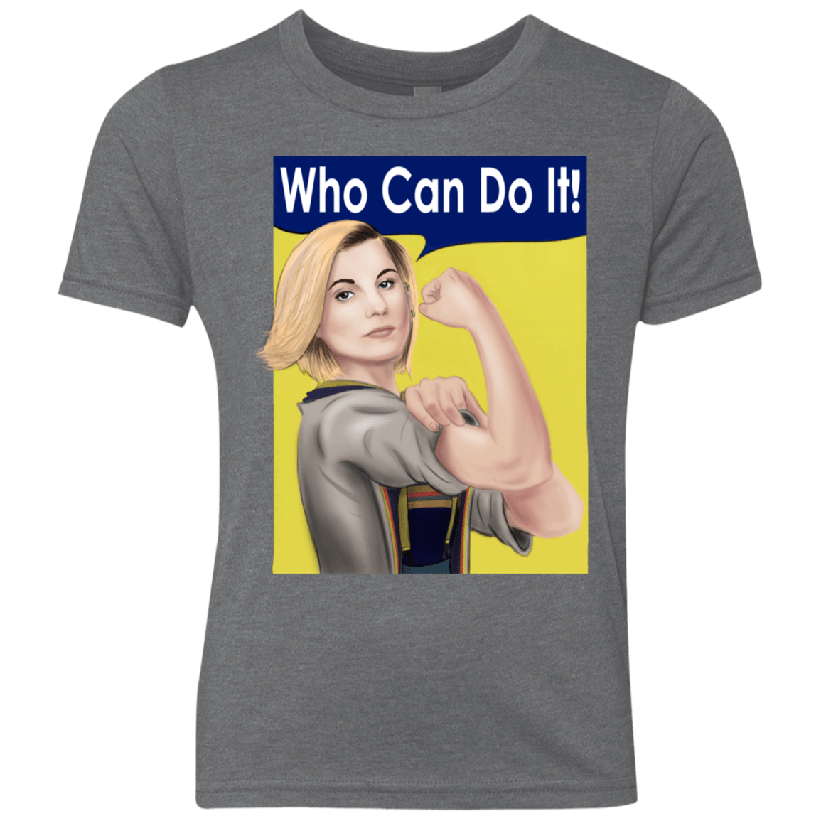 T-Shirts Premium Heather / YXS Who Can Do It Youth Triblend T-Shirt