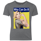 T-Shirts Premium Heather / YXS Who Can Do It Youth Triblend T-Shirt