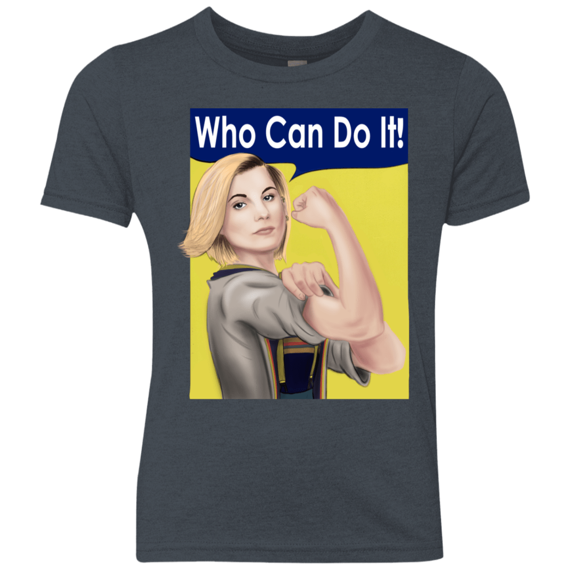 T-Shirts Vintage Navy / YXS Who Can Do It Youth Triblend T-Shirt