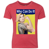 T-Shirts Vintage Red / YXS Who Can Do It Youth Triblend T-Shirt
