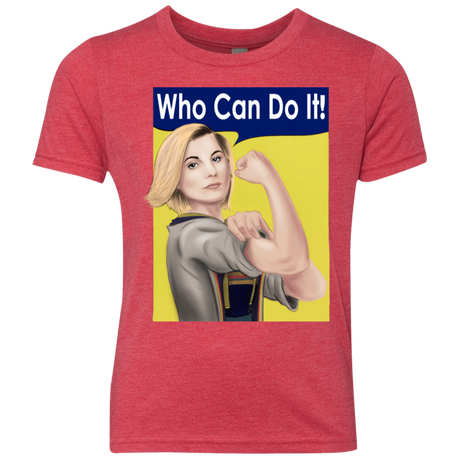 T-Shirts Vintage Red / YXS Who Can Do It Youth Triblend T-Shirt