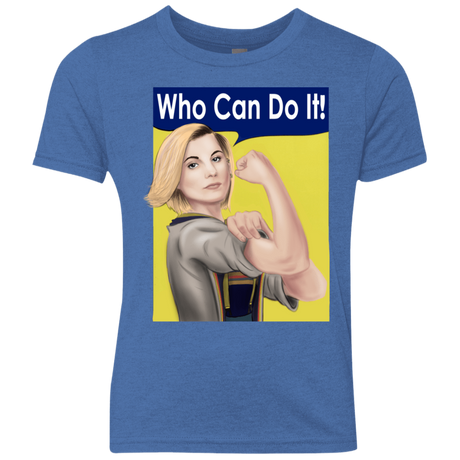 T-Shirts Vintage Royal / YXS Who Can Do It Youth Triblend T-Shirt