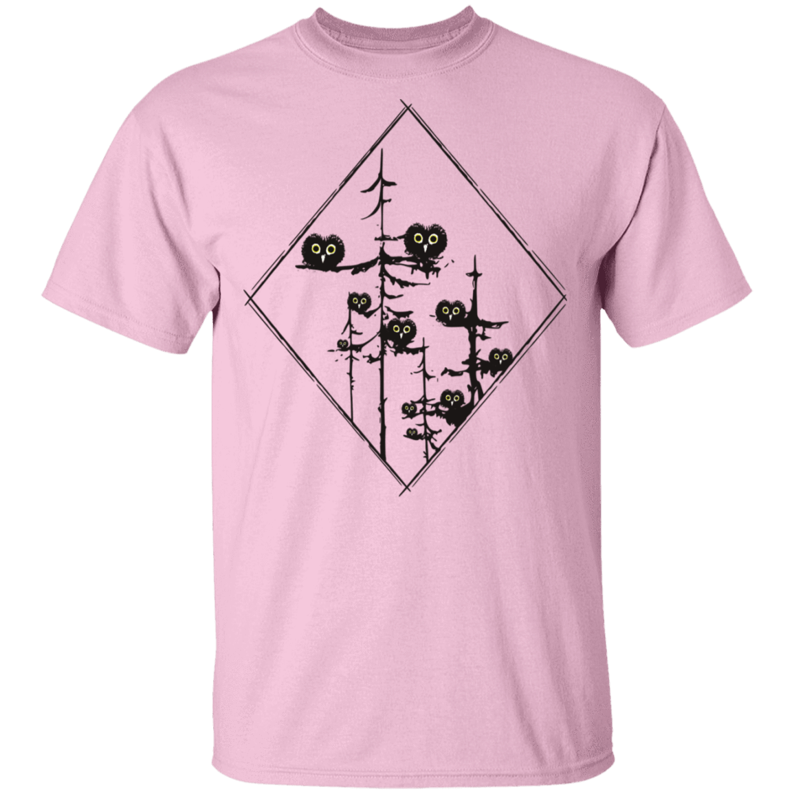 T-Shirts Light Pink / S Who Forest T-Shirt
