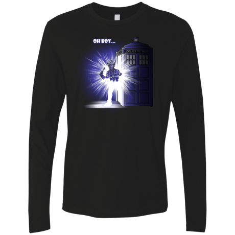 T-Shirts Black / Small Who is Doctor Beckett Men's Premium Long Sleeve