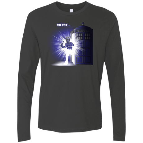 T-Shirts Heavy Metal / Small Who is Doctor Beckett Men's Premium Long Sleeve