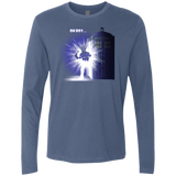 T-Shirts Indigo / Small Who is Doctor Beckett Men's Premium Long Sleeve