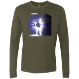 T-Shirts Military Green / Small Who is Doctor Beckett Men's Premium Long Sleeve