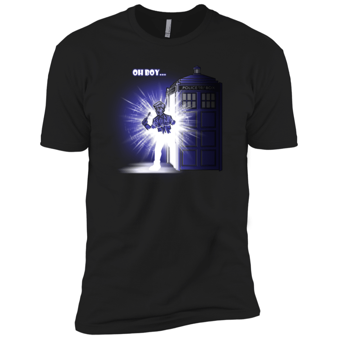 T-Shirts Black / X-Small Who is Doctor Beckett Men's Premium T-Shirt