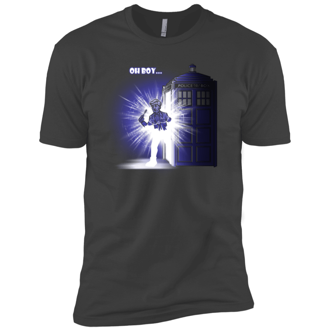 T-Shirts Heavy Metal / X-Small Who is Doctor Beckett Men's Premium T-Shirt