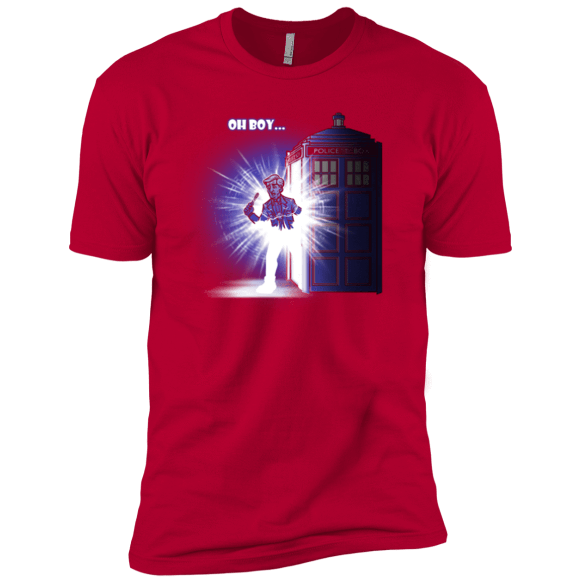 T-Shirts Red / X-Small Who is Doctor Beckett Men's Premium T-Shirt