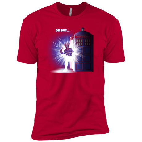 T-Shirts Red / X-Small Who is Doctor Beckett Men's Premium T-Shirt