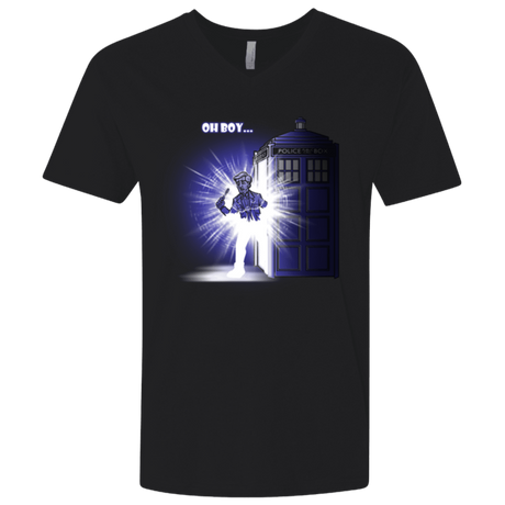 T-Shirts Black / X-Small Who is Doctor Beckett Men's Premium V-Neck