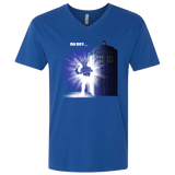 T-Shirts Royal / X-Small Who is Doctor Beckett Men's Premium V-Neck